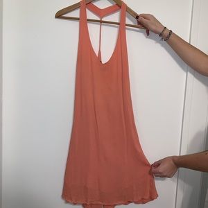Peach Summer Dress